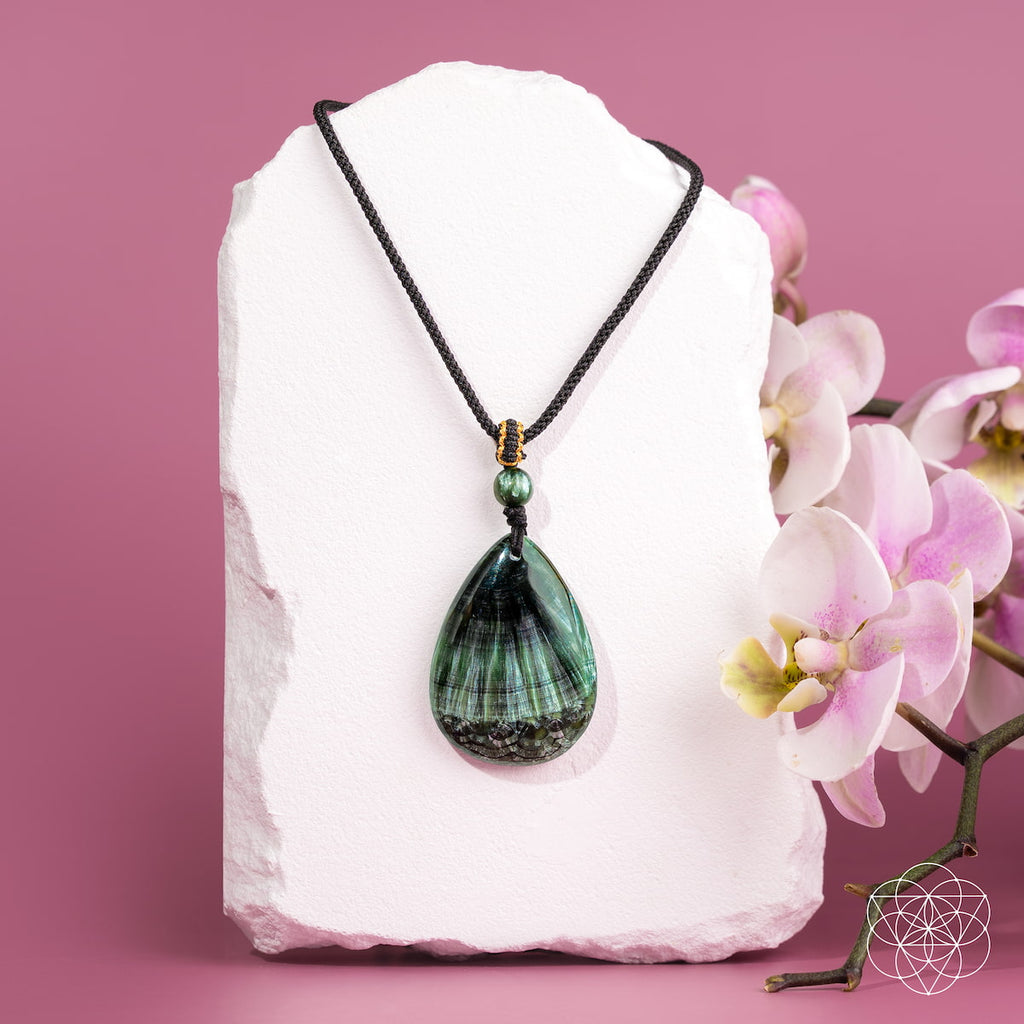 Seraphinite Pendant Necklace
