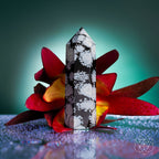 Snowflake Obsidian Point