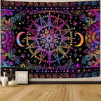 Celestial Luna Moth Tapestry