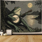 Celestial Luna Moth Tapestry