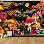 Celestial Luna Moth Tapestry