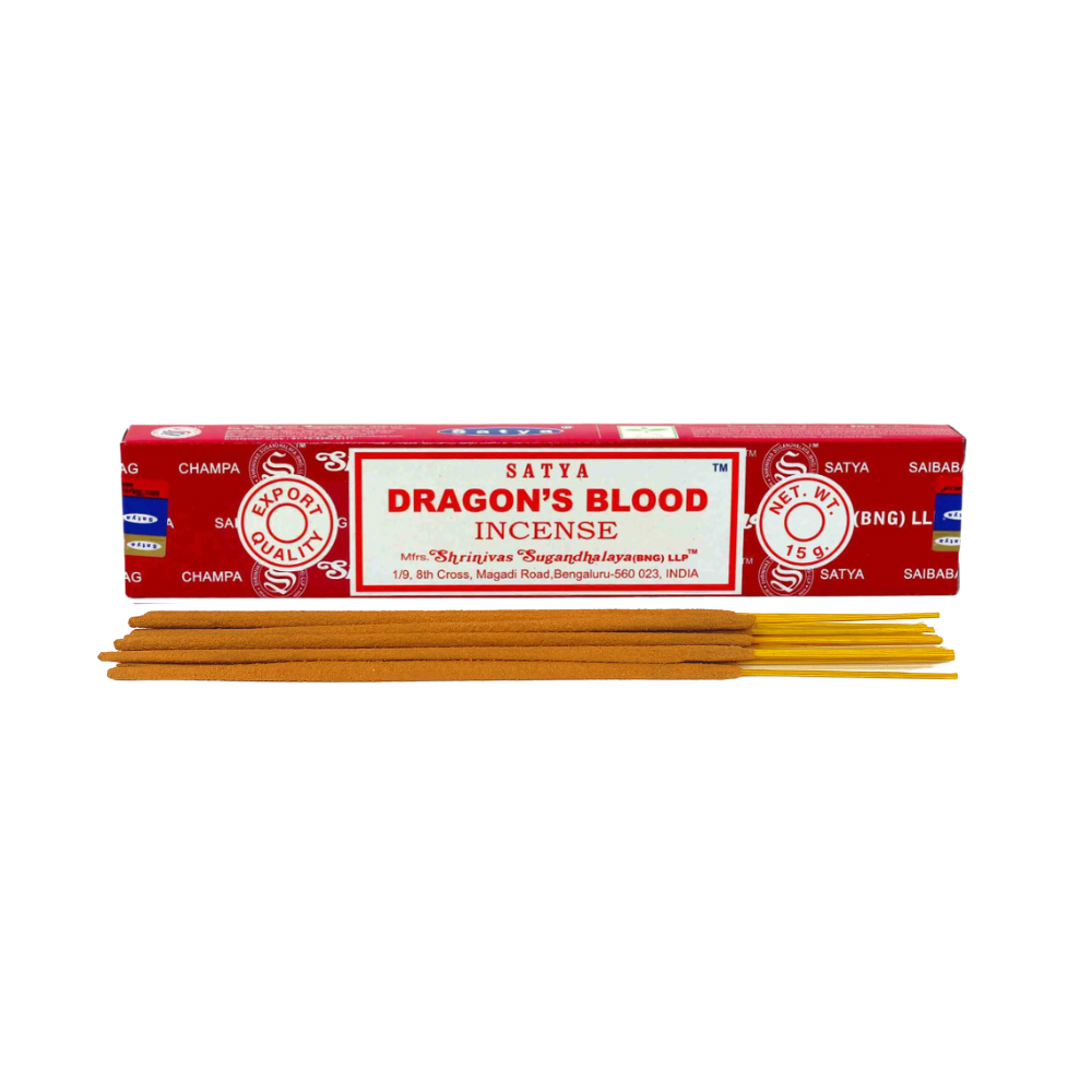 Satya Dragon's Blood Incense Sticks | Warm & Resinous