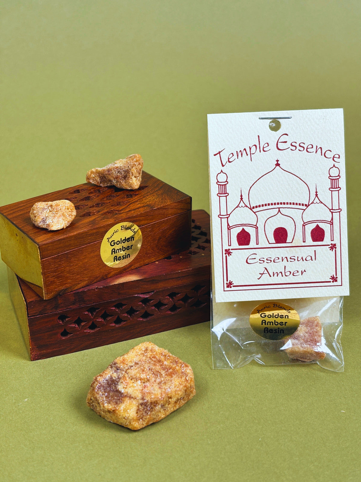 Amber Resin Perfume | Golden & Spicy Amber