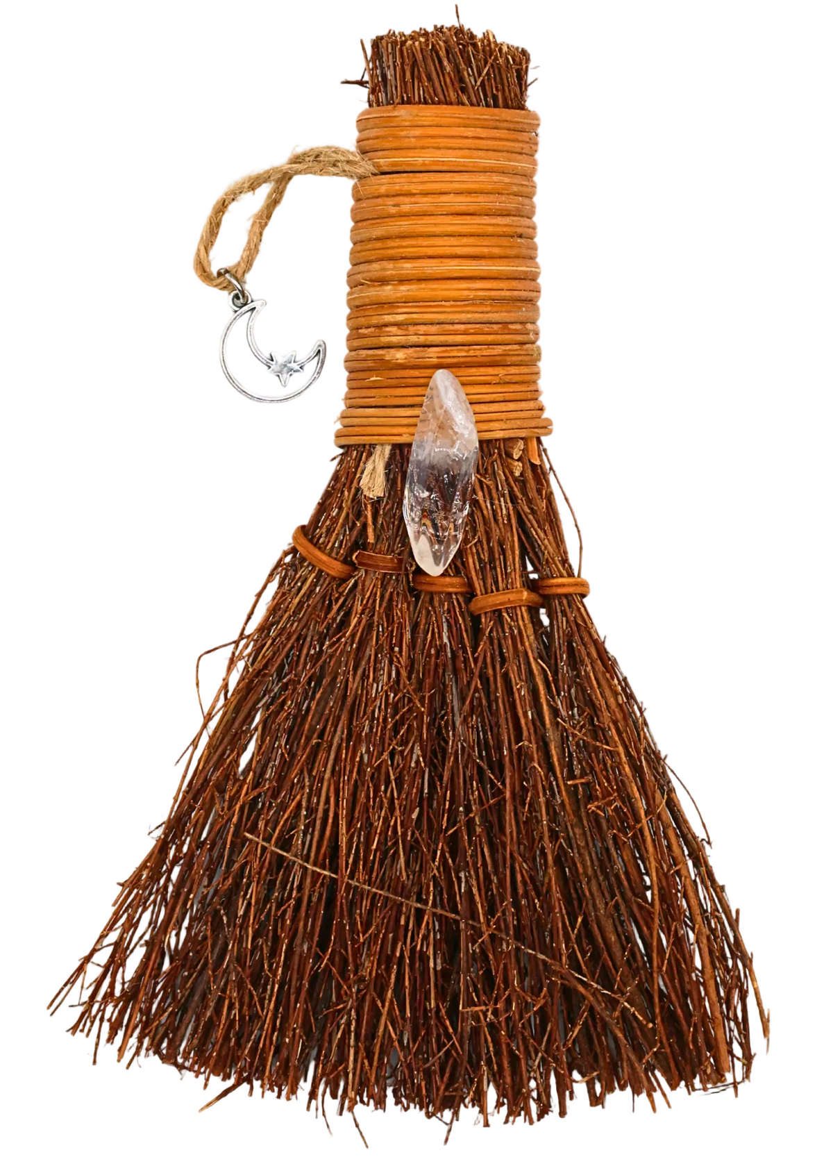 Quartz Crystal Pumpkin Witch’s Broom