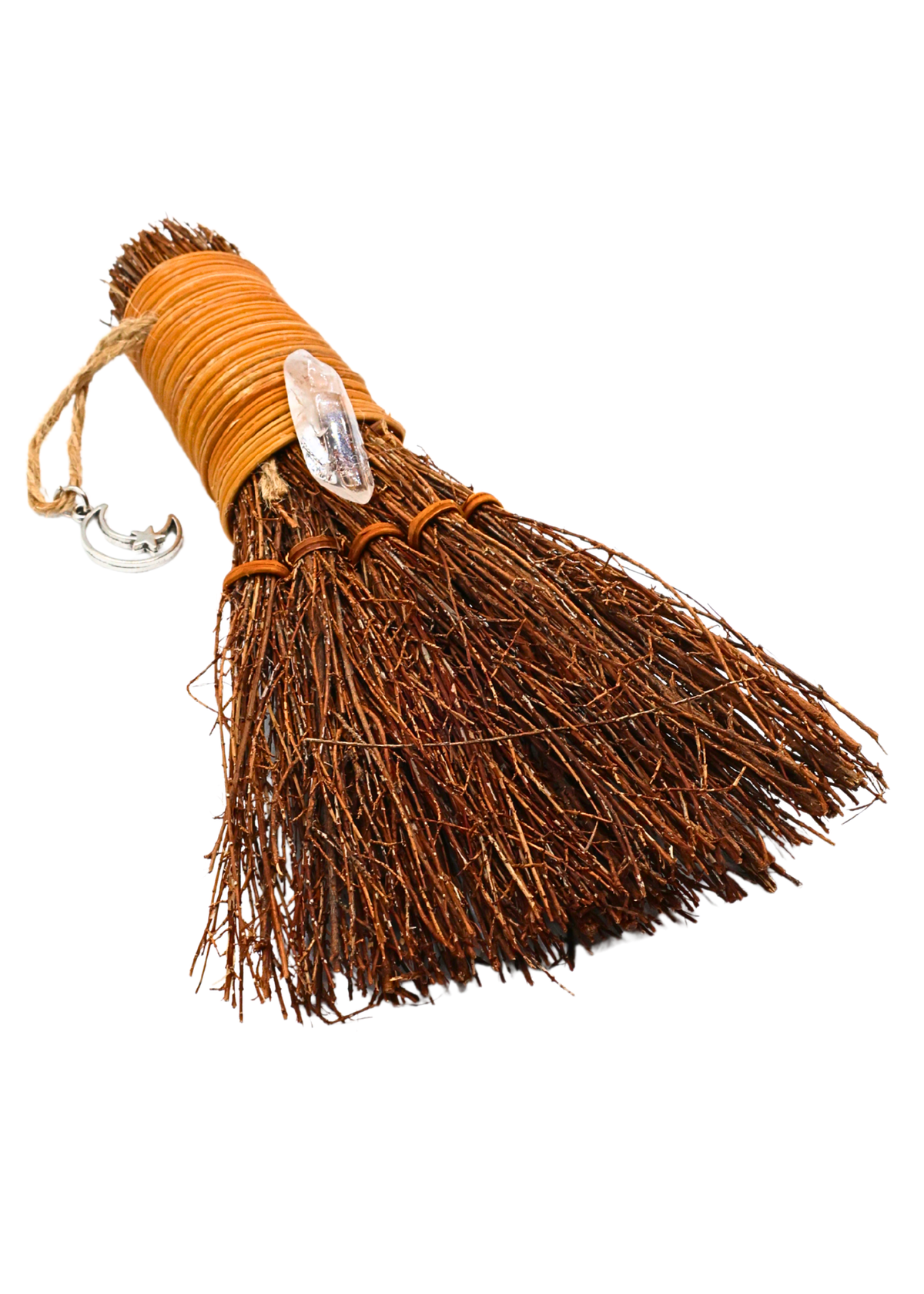 Quartz Crystal Pumpkin Witch’s Broom