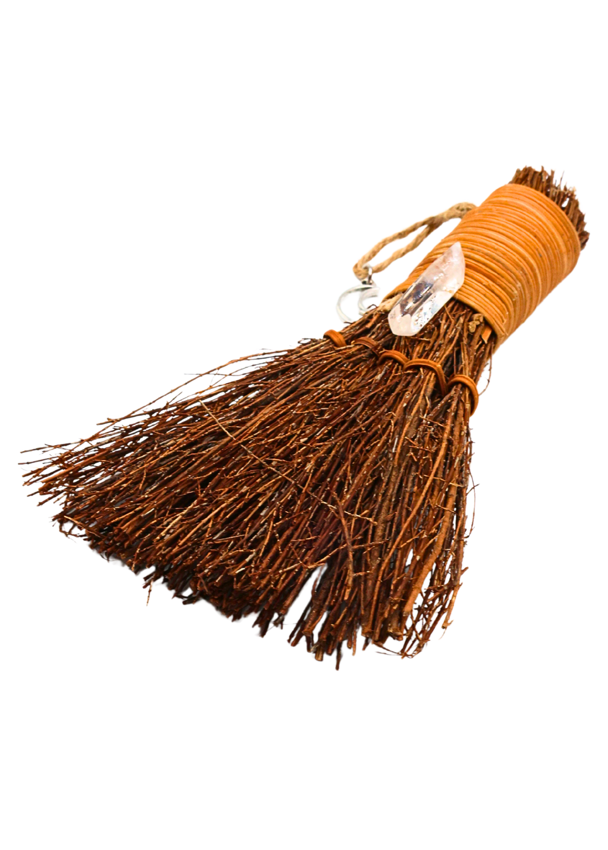 Quartz Crystal Pumpkin Witch’s Broom