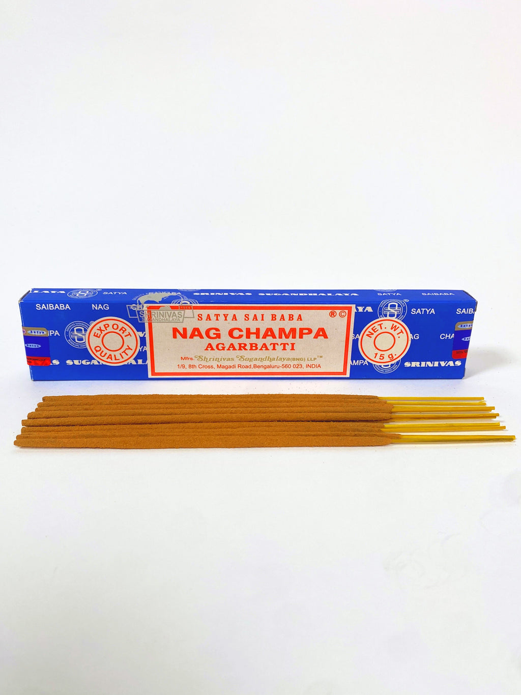 Satya Nag Champa Incense Sticks | Warm, Earthy & Floral