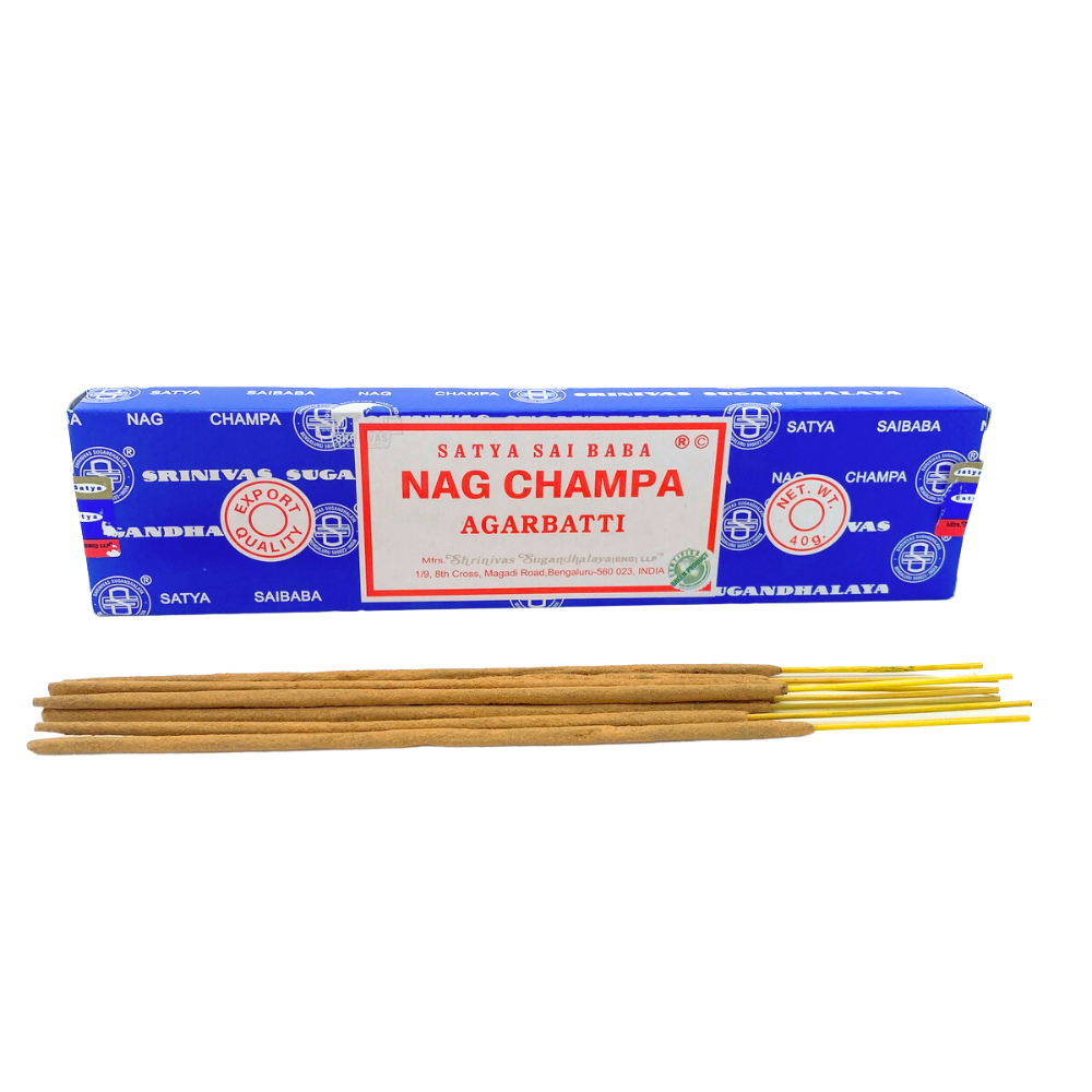 Satya Nag Champa Incense Sticks | Warm, Earthy & Floral