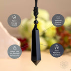 Black Obsidian Talisman Necklace